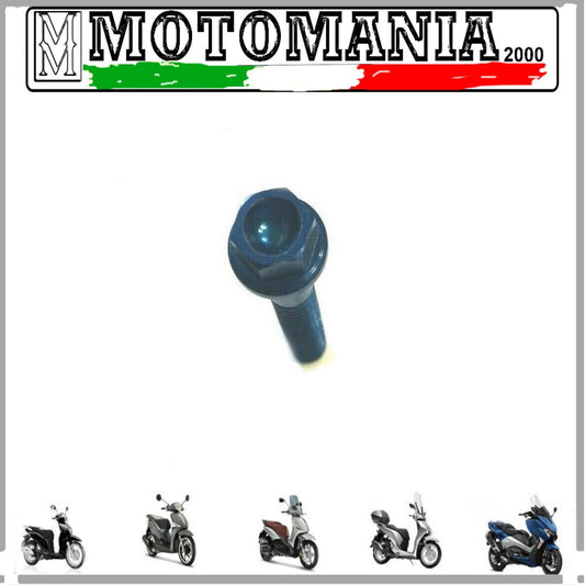 Bullone 6X35 IN ERGAL BLU TESTA ESAGONALE mm. 8  *