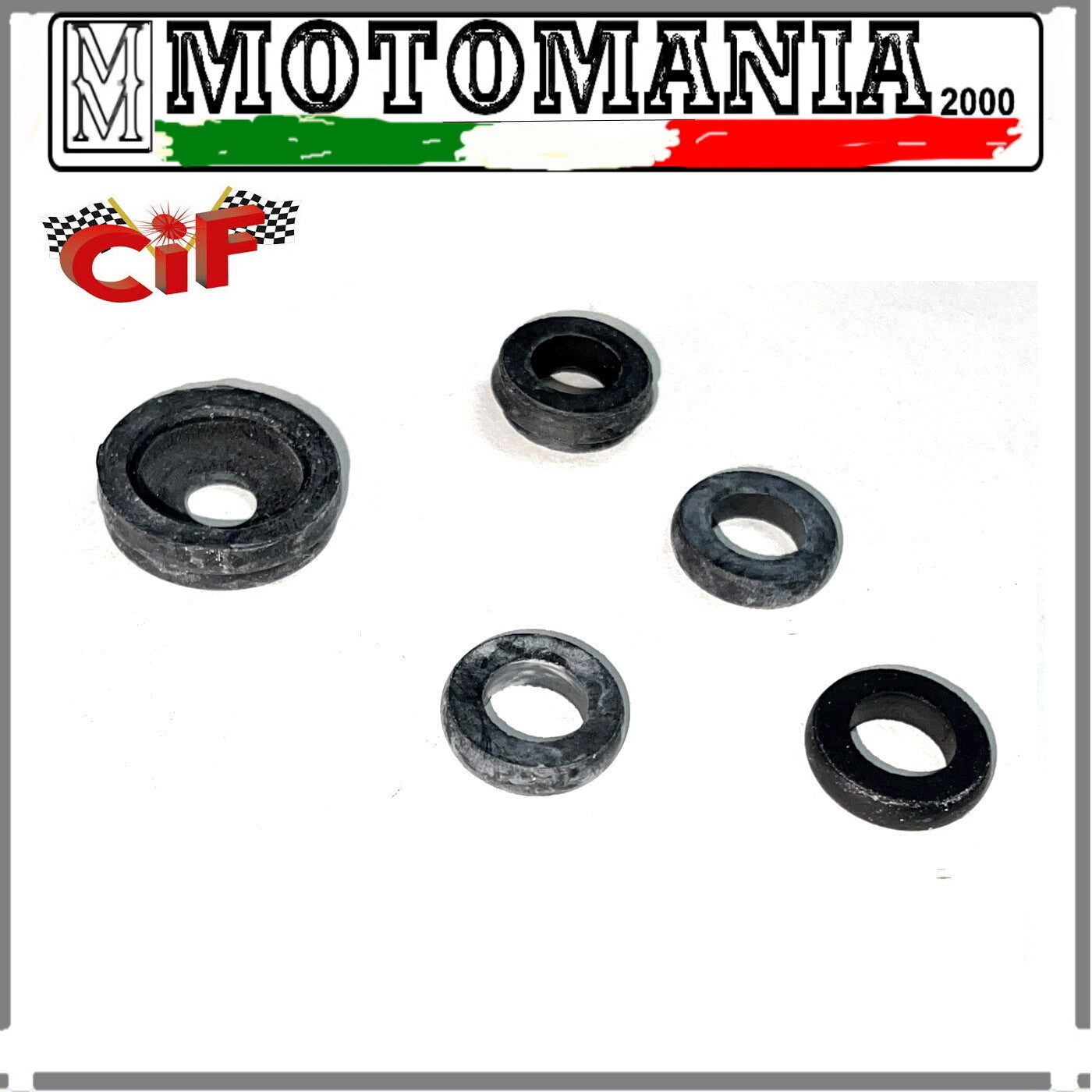 KIT GOMMINI POMPA FRENI DOPPIA MANDATA PER APE TM P703 P703V APE MAX DIESEL  *
