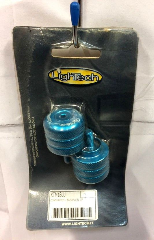 KTM1BLU CP CONTRAPPESO MANUBRIO YAMAHA R1-R6 2006 LIGHTECH