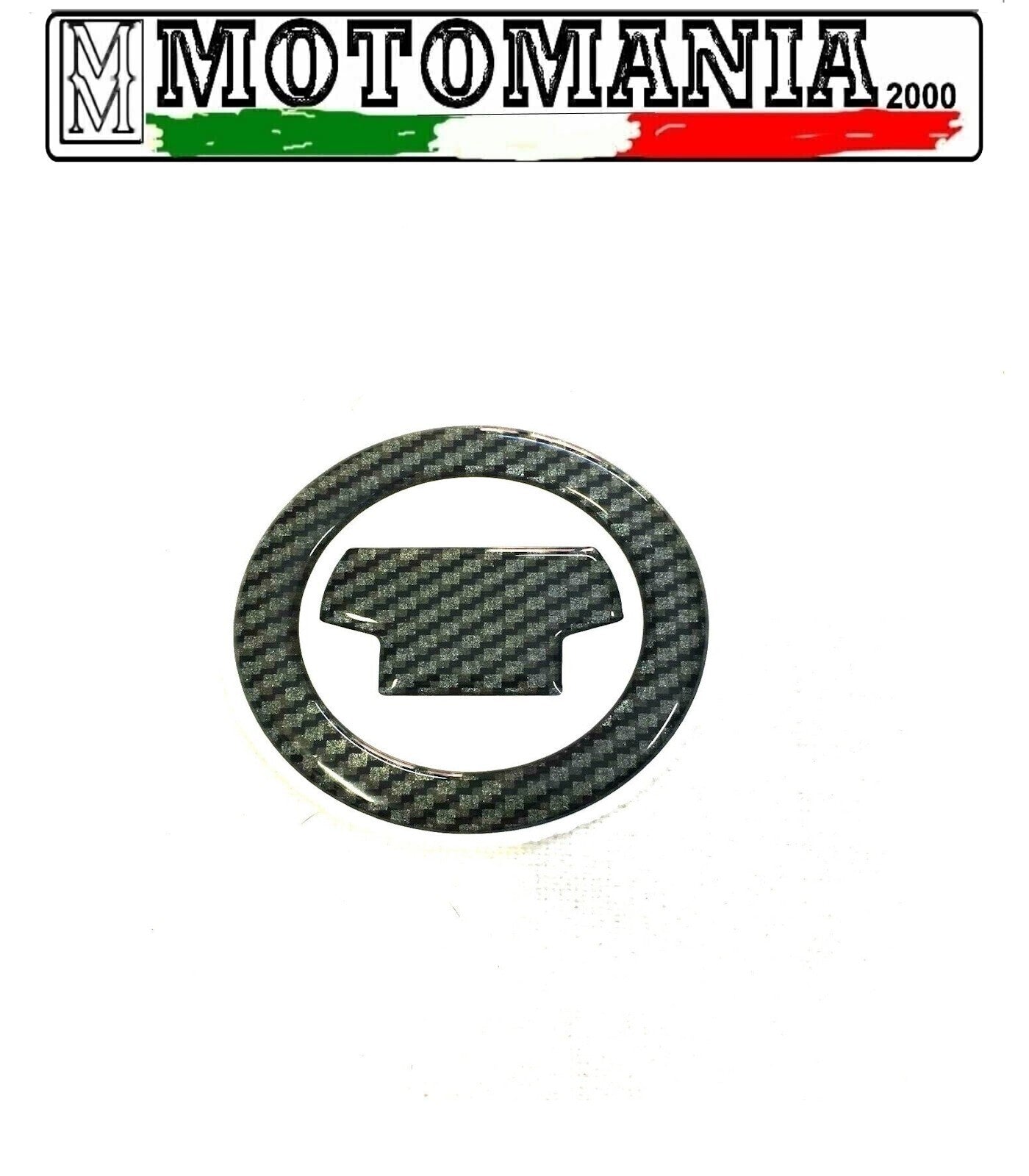 PROTEZIONE TAPPO SERBATOIO X MOTO RESINATO IN CARBONIO YAMAHA 2000  *