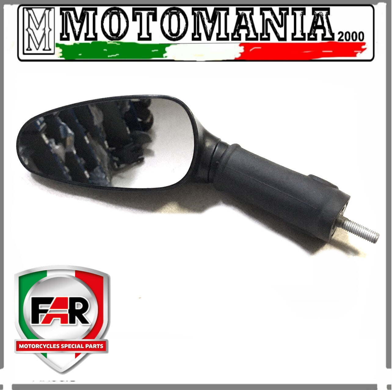 SPECCHIO RETROVISORE NERO SX PER DUCATI SUPER SPORT 600-1000
