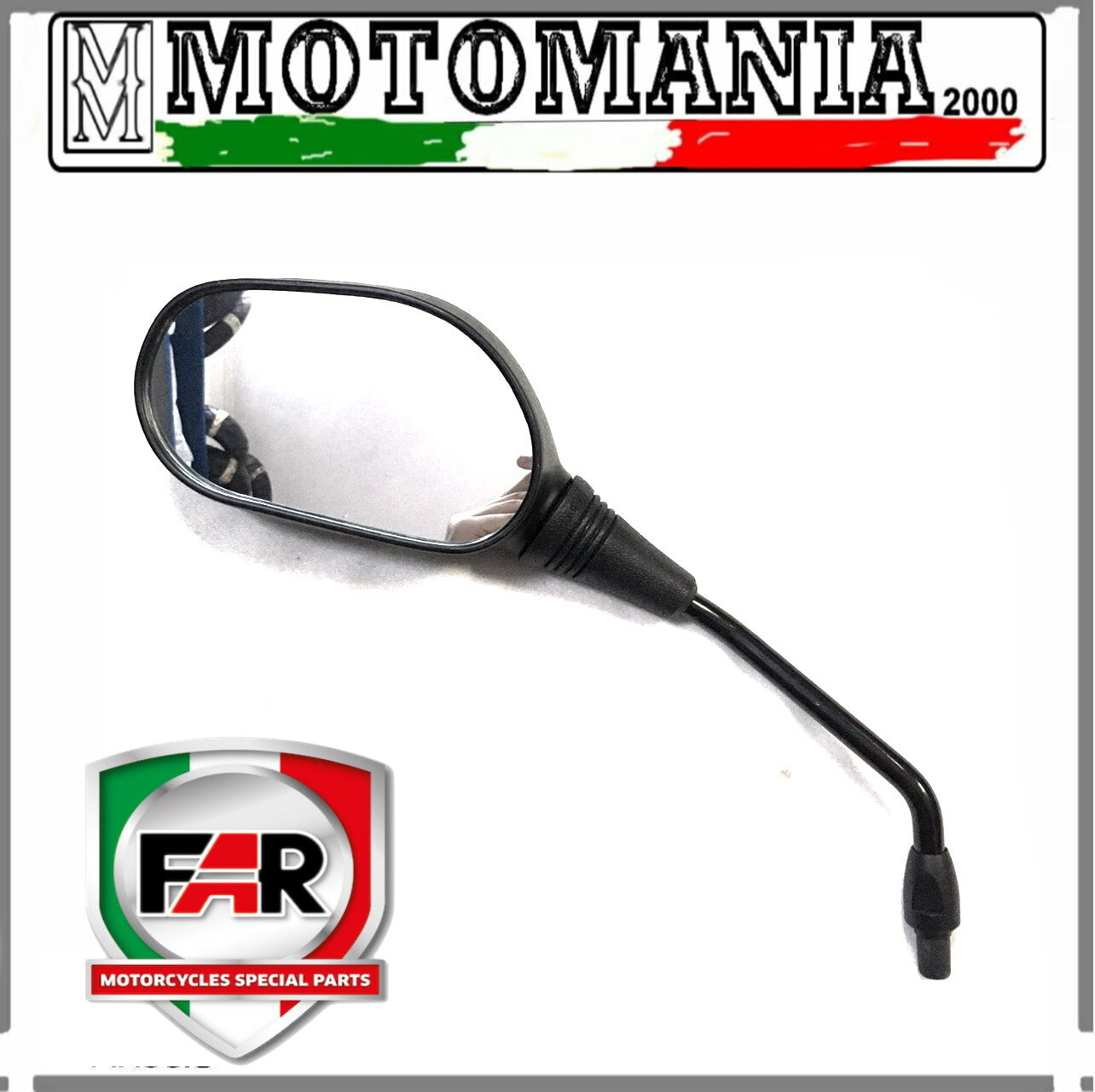 BLACK REARVIEW MIRROR SX APRILIA SPORT CITY 125/200