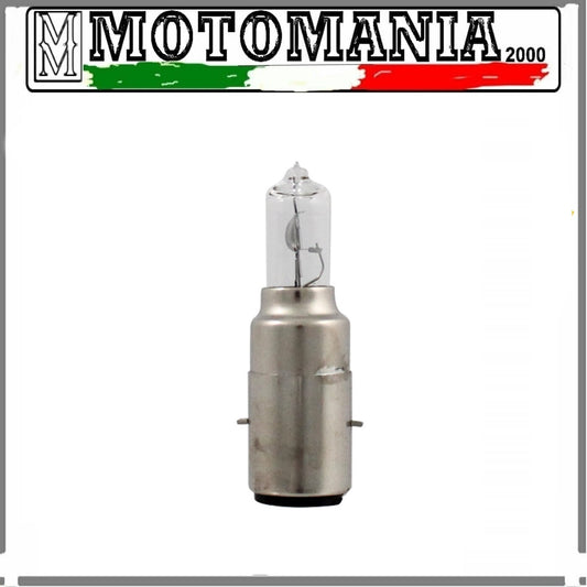 LAMPADINA FLOSSER 12V 35/35W BA20D - BIANCA PER PIAGGIO VESPA/ZIP/LIBERTY/FLY