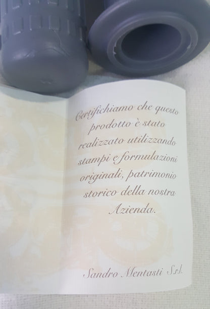 COPPIA MANOPOLE ARIETE GRIGIO PER  LAMBRETTA JUNIOR DM 14