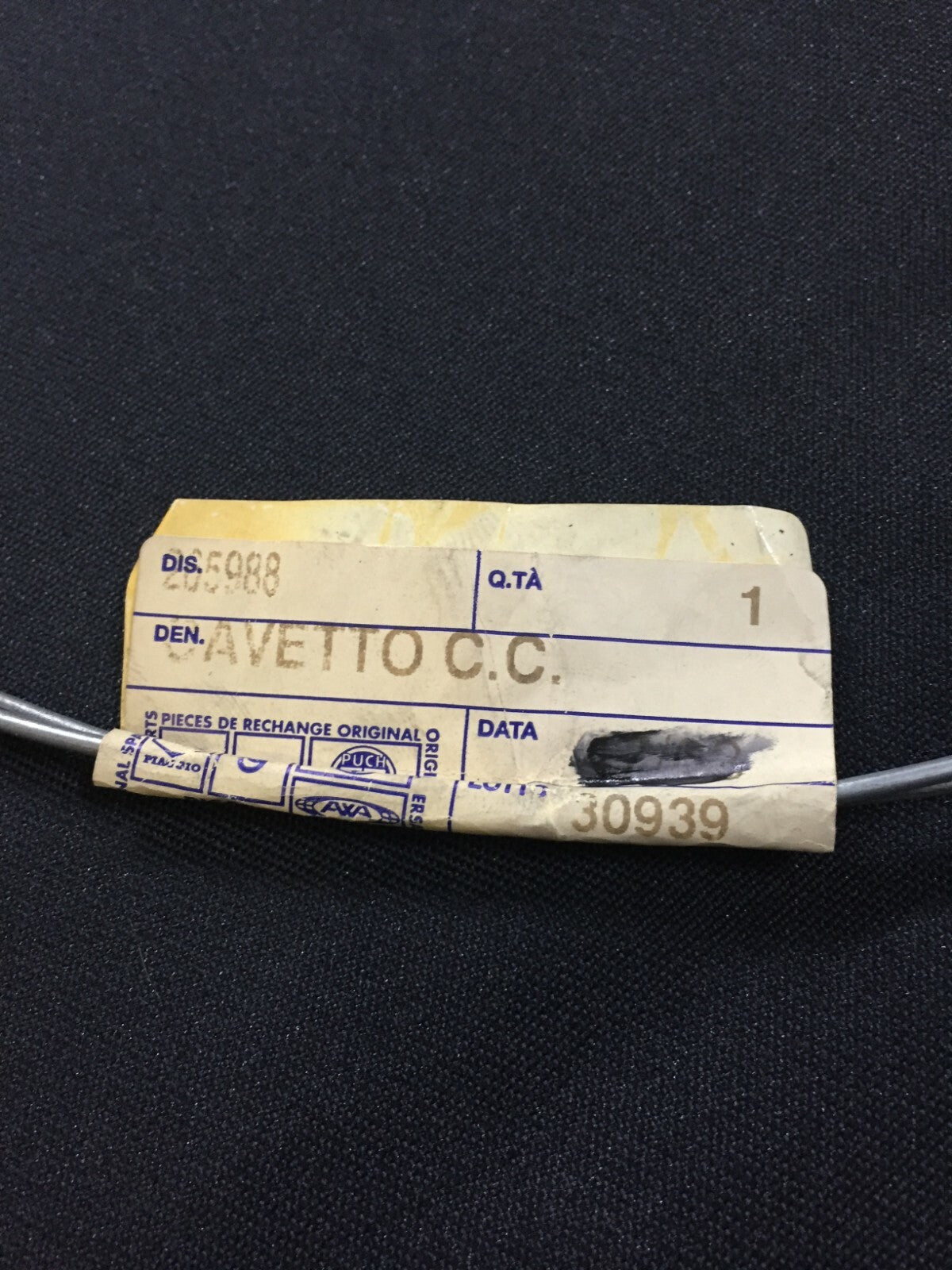 CAVO FILO TRASMISSIONE CAMBIO ORIG.PIAGGIO VESPA FL2 HP 50 125