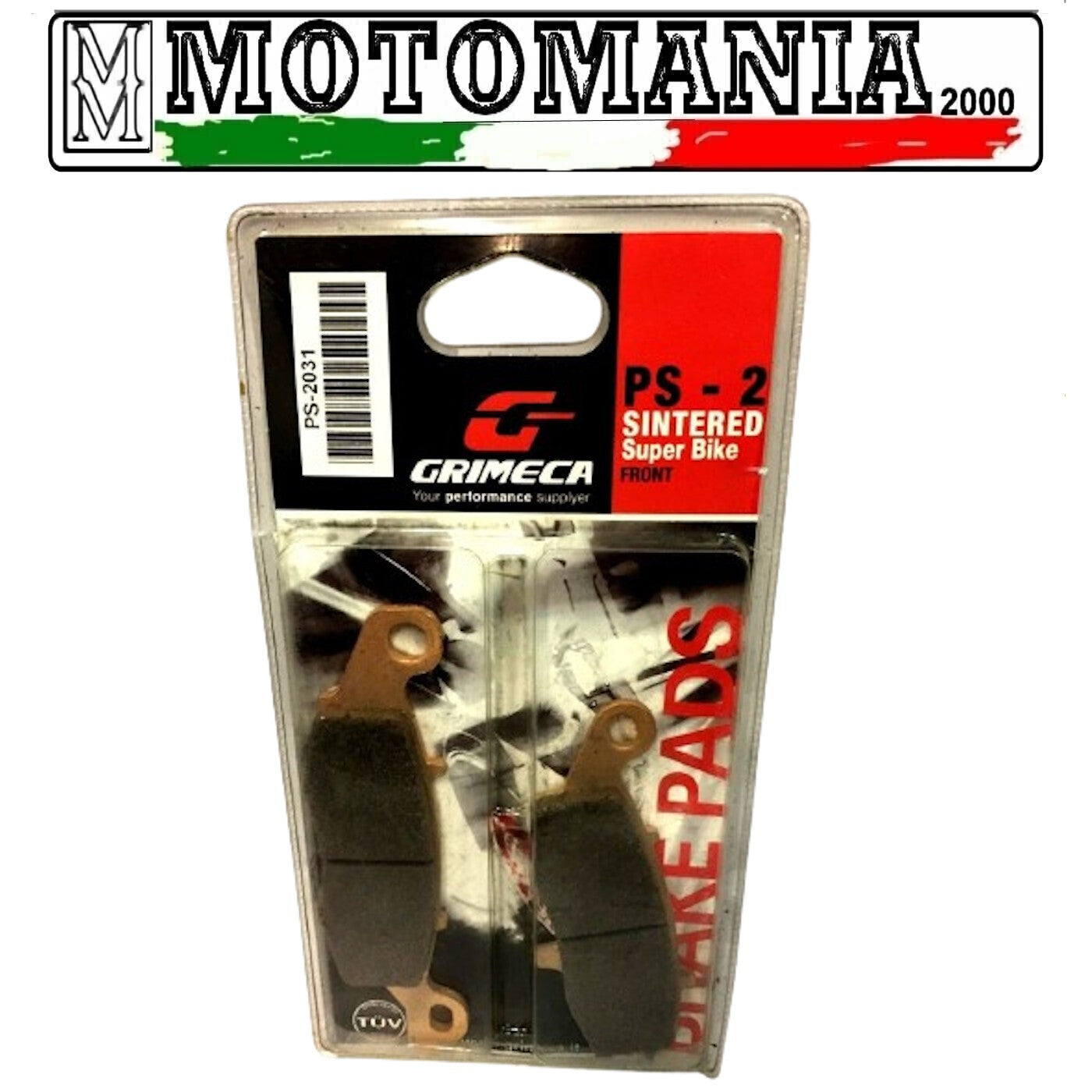 PS-2031 CP BRAKE PADS GRIMECA SUZUKI SV 650 SX - BANDIT 650 05-06 *