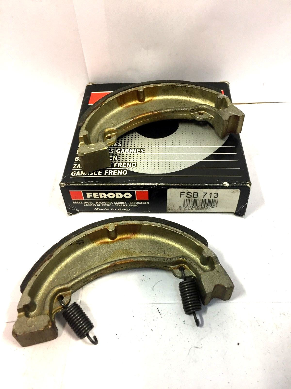 FSB713 CP BRAKE JAWS FERODO HONDA CN 250 1993