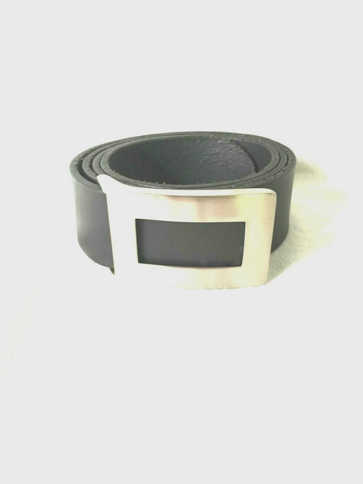 CINGHIA HELD NERA IN PELLE 80 CM. HELD  3365-80