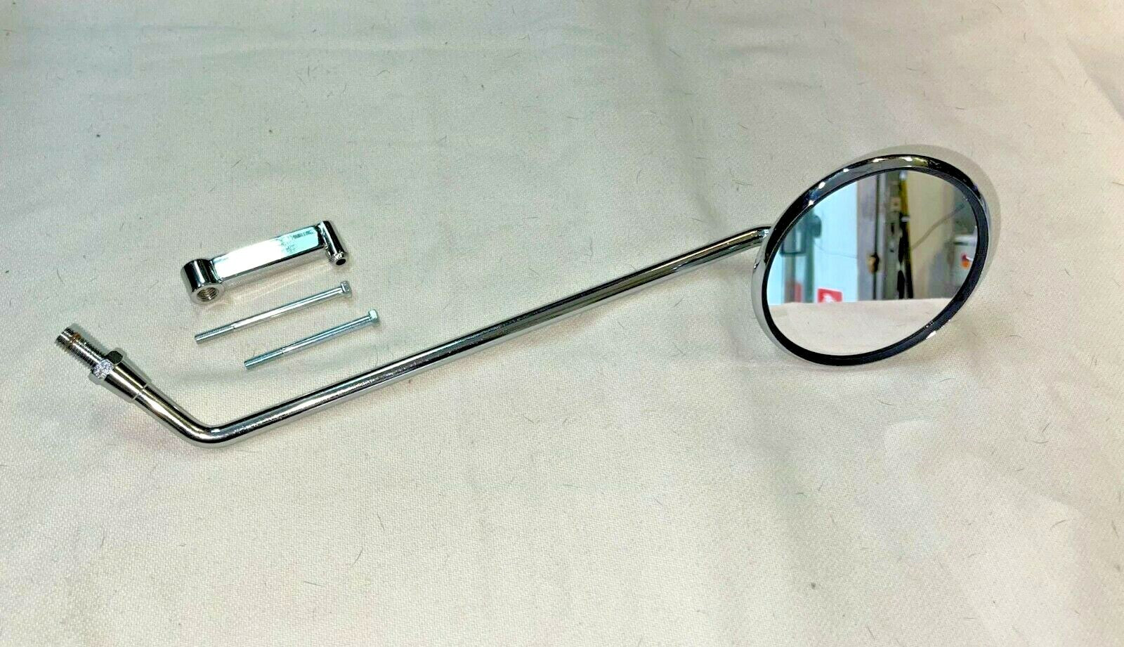 SPECCHIETTO SINISTRO SX COMPLETO DI ATTACCO PER LAMBRETTA LI 2^ 3^ SERIE