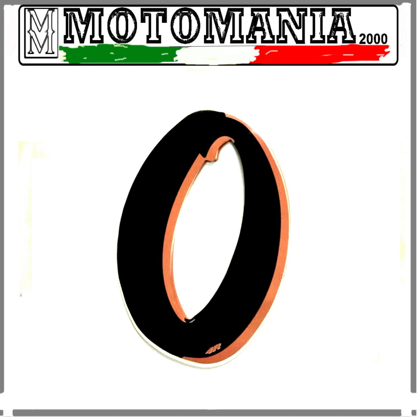 NUMERO 0 NERO FLUO LARGHEZZA 10 MM LUNGHEZZA 10 MM  *