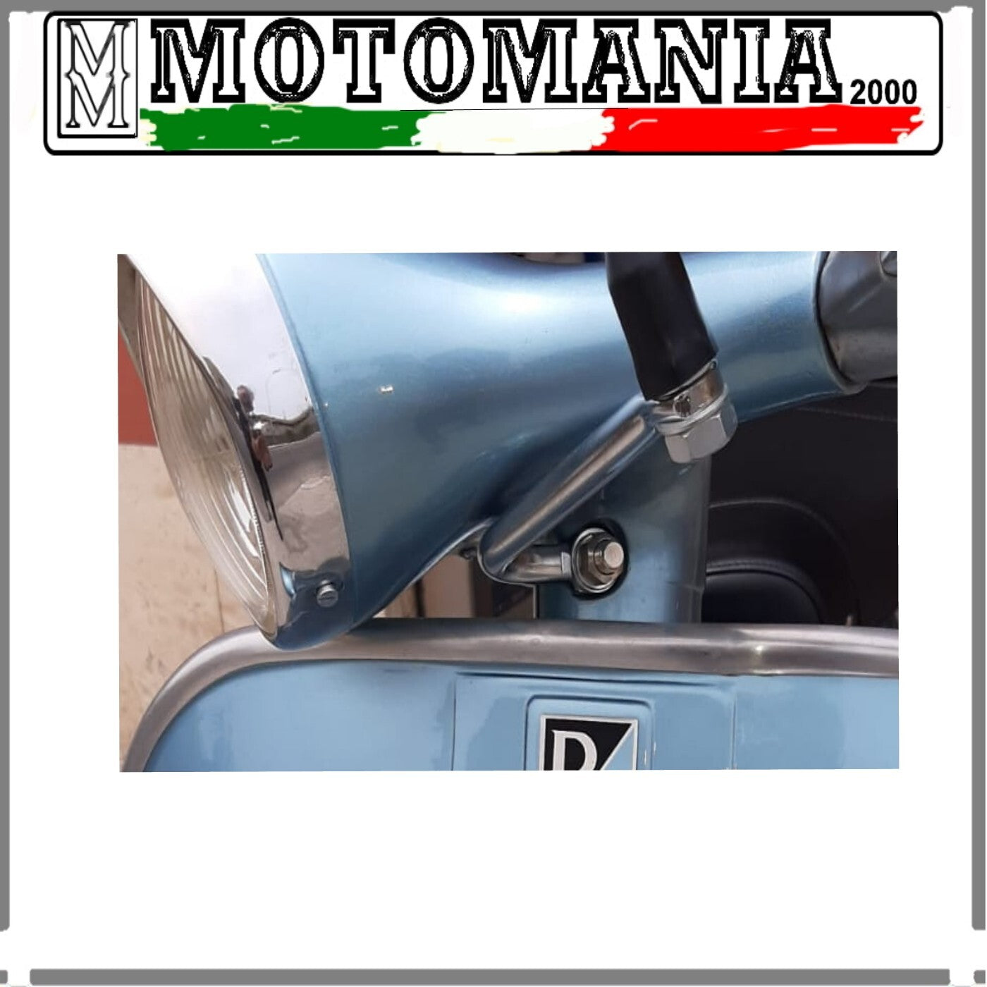 CP SPECCHIETTI SX-DX OMOL CON ATTACCHI PER VESPA 125-150 VB1 VNB VBB GS 150  *