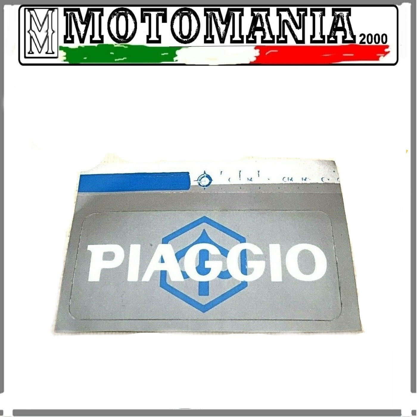 487446 ORIGINAL STICKER PLATE Piaggio Liberty 125 98-00 *