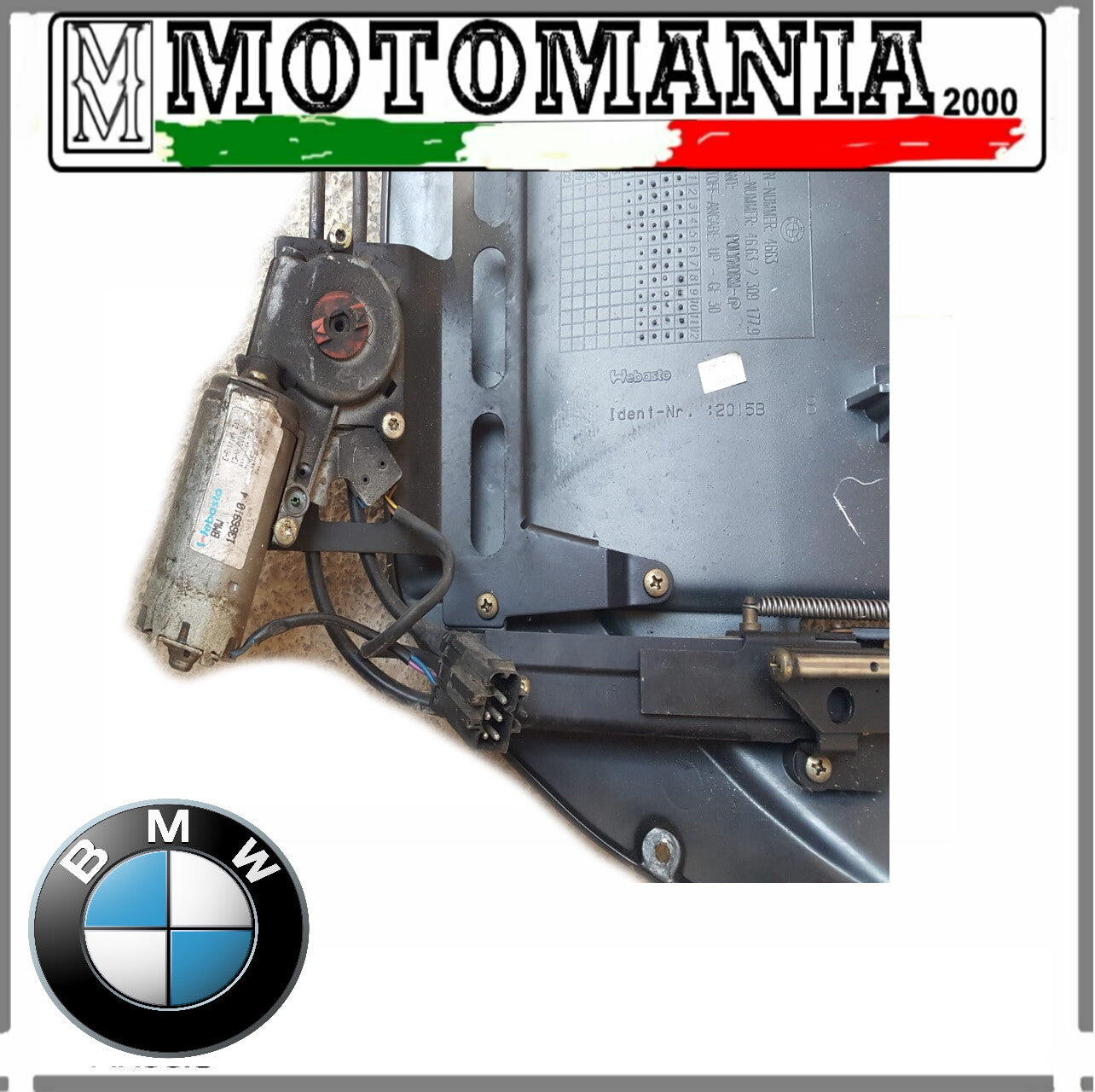 BMW K1100 LT WORKING ELECTRONIC FAIRING HOLDER WITHOUT GLASS