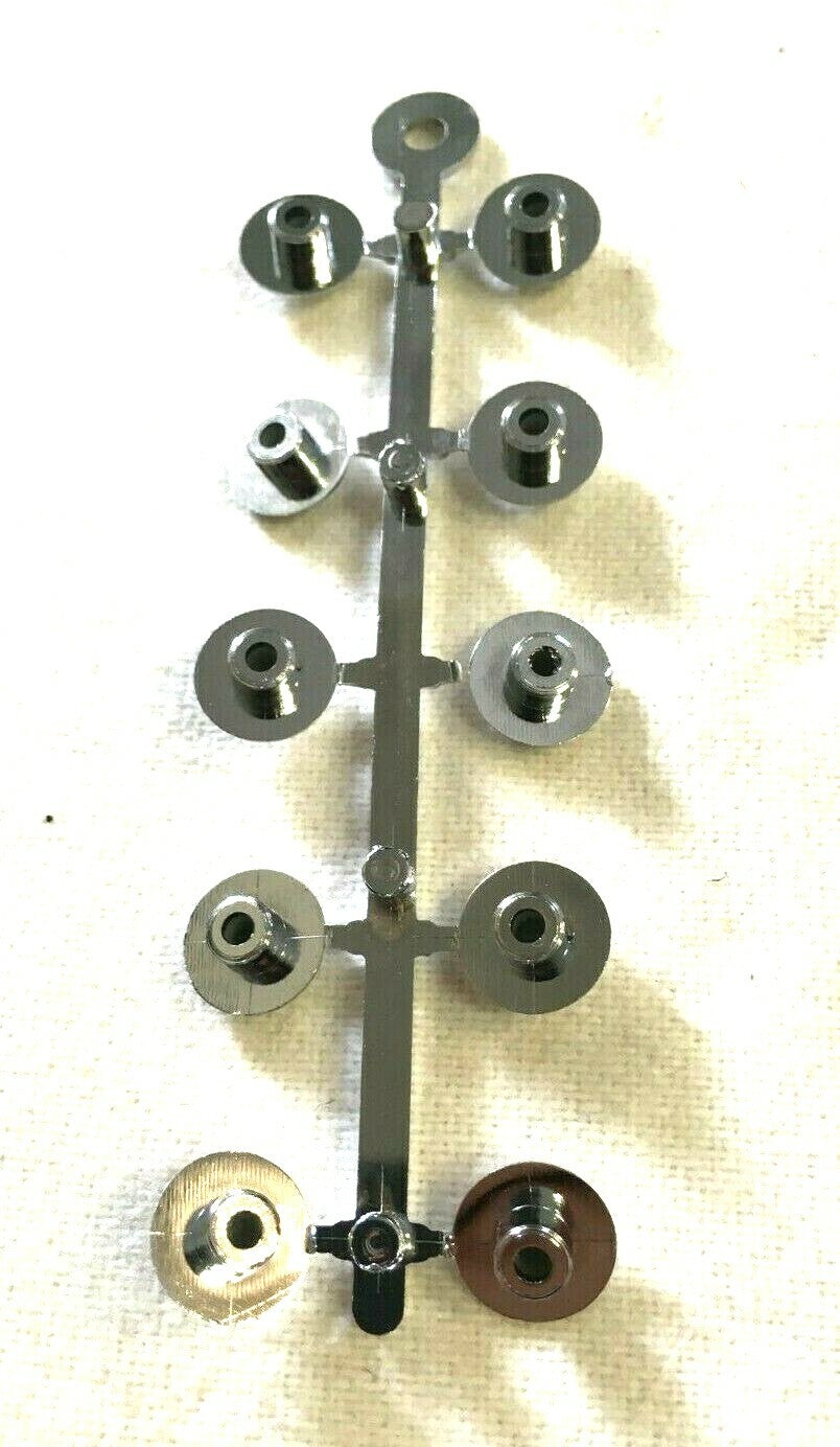 KIT TAPPI CROMATI PER COPERTURA PERNI E VARIE APPLICAZIONI  mm 6