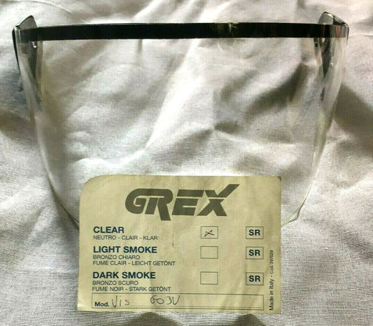 VISIERA PER CASCO  G03V TRASPARTENTE GREX CLEAR NEUTRO
