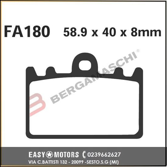 R1218000 PASTIGLIE FRENO SUZUKI RGV250 KAWASAKI  ZXR 400