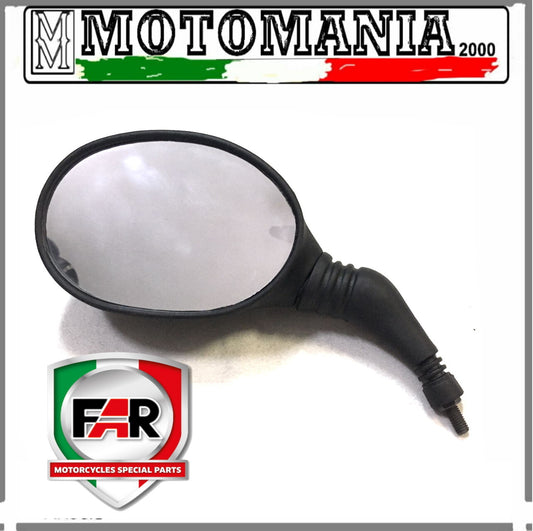 SPECCHIO RETROVISORE NERO SX PER YAMAHA MAJESTY 125,MBK SKYLINER 125