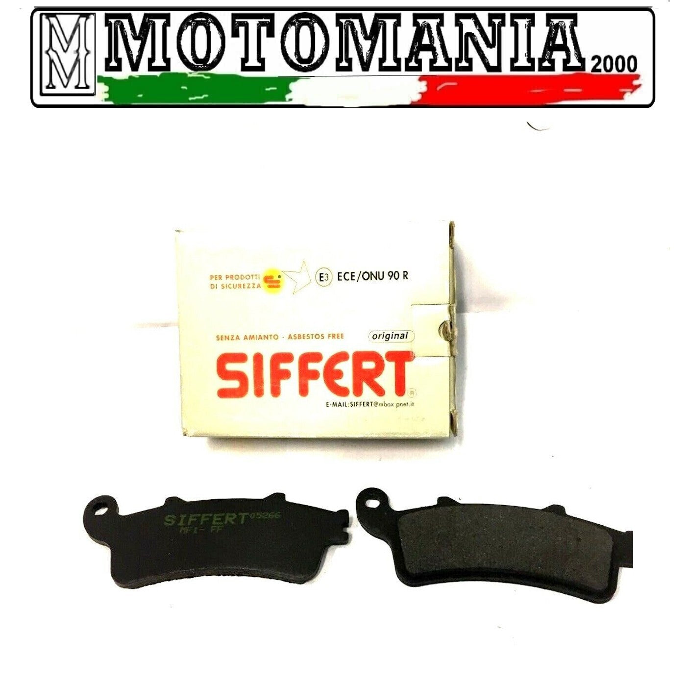 MP160  COPPIA PASTIGLIE FRENO SIFFERT HONDA CBF 500/600 - CB HORNET 1100 *