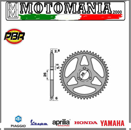 CORONA MINI MOTO ERGAL Z 68