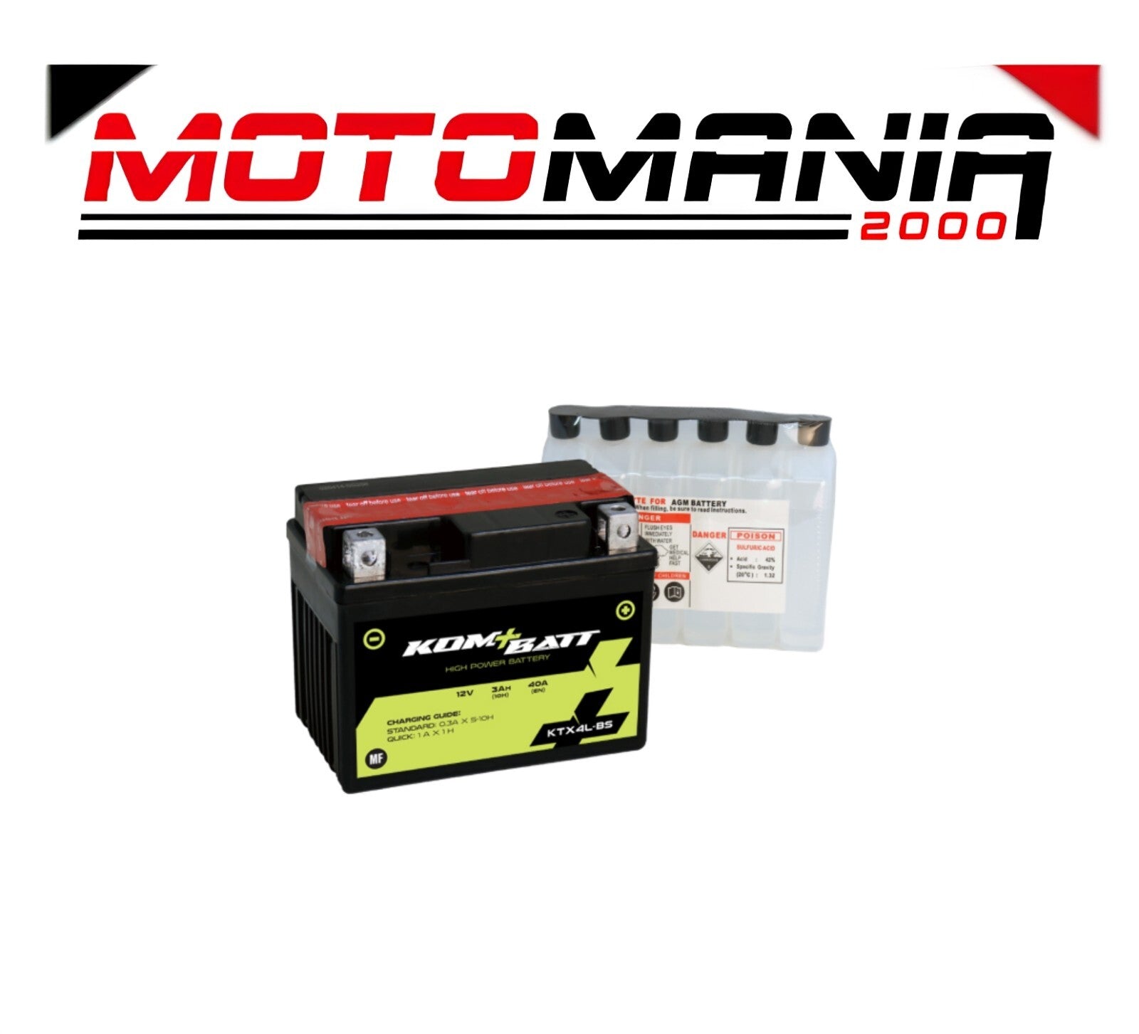 BATTERIA KOMBATT MF KTX4L-BS