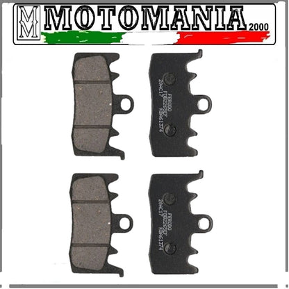 2 COPPIE PASTIGLIE FRENO ANTERIORE FERODO  PER KYMCO AK 550 DAL 2017 AL 2020  *