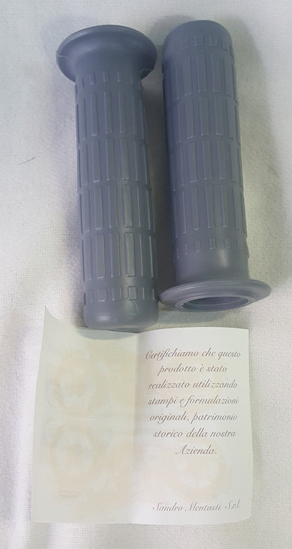 COPPIA MANOPOLE ARIETE GRIGIO PER  LAMBRETTA JUNIOR DM 14