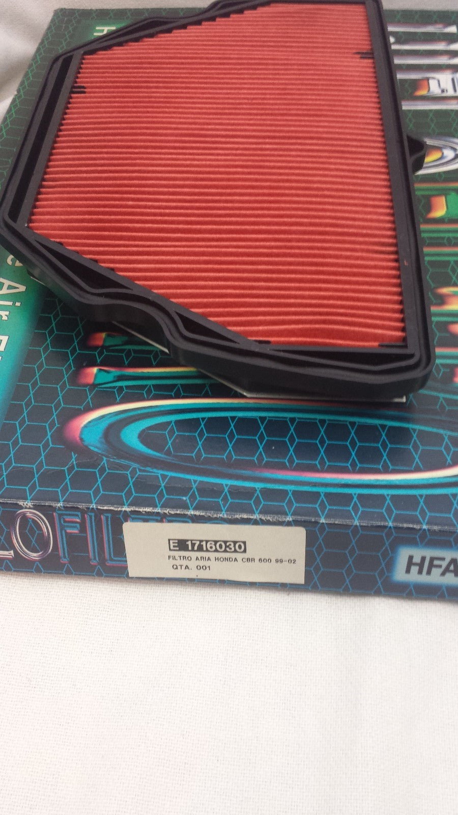 E1716030 FILTRO ARIA HIFLO BERGAMSCHI PER HONDA CBR F 600 1999 - 2000