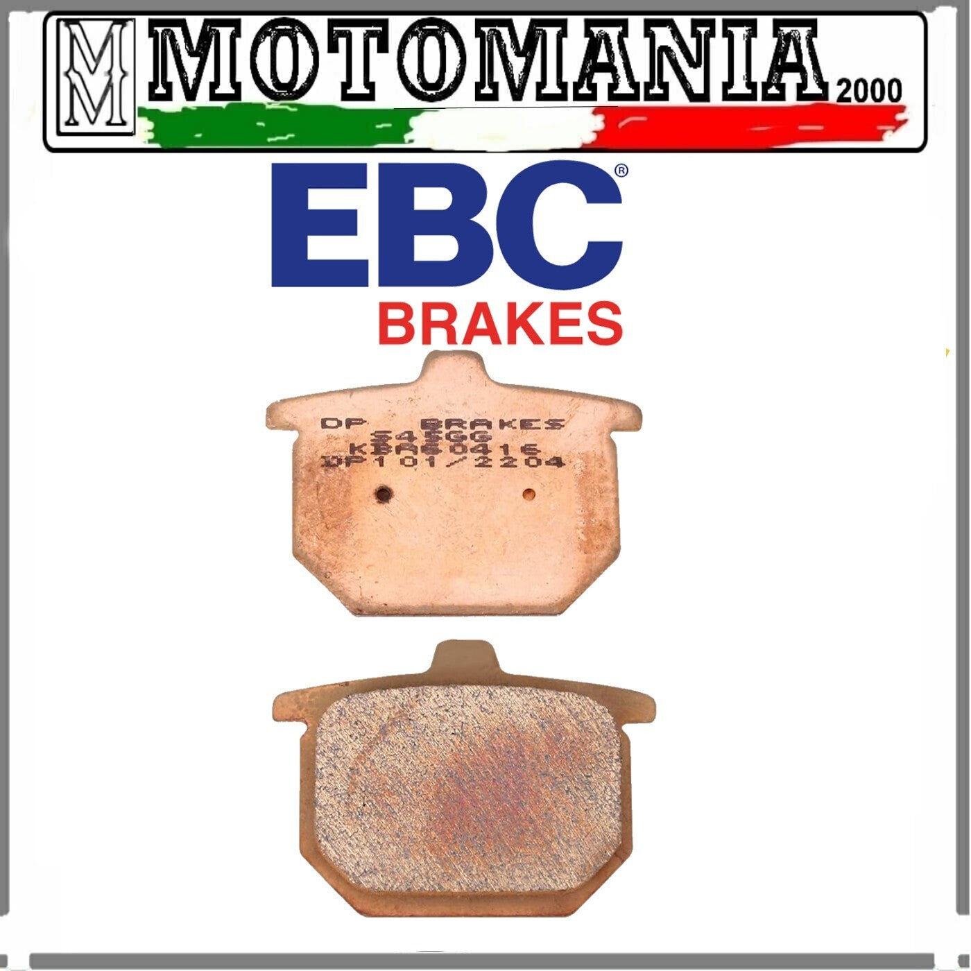 R1210400 PASTIGLIE FRENO POSTERIORE YAMAHA FZS FAZER 600