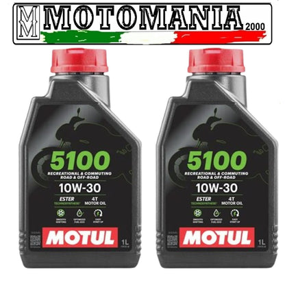 123011/S   OLIO MOTORE MOTUL 5100 10W-30 4T - 2L  *