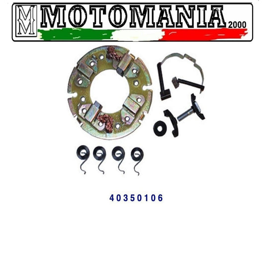 40350106  SPAZZOLE MOTORE AVVIAMENTO PIAGGIO BEVERLY APRILIA MALAGUTI PEUGEOT  *