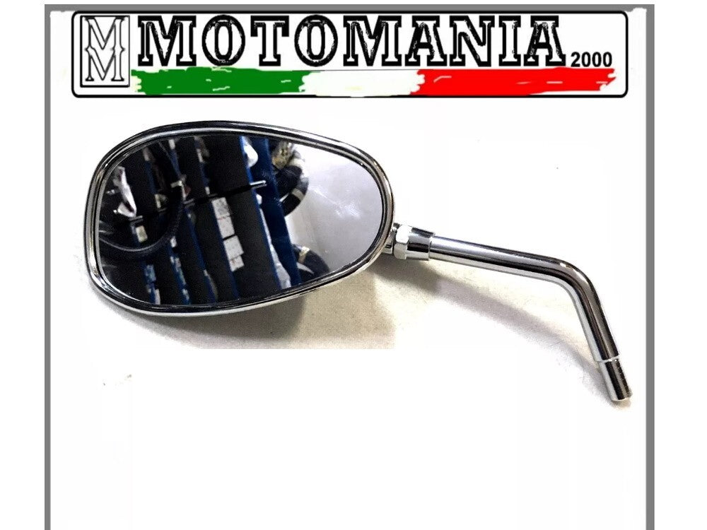 CHROME PLATED ENAMELLED REARVIEW MIRROR HOMOLOGATED FOR PIAGGIO BEVERLY CRUIS...