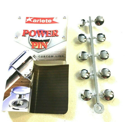 KIT TAPPI CROMATI PER COPERTURA PERNI E VARIE APPLICAZIONI  mm 6