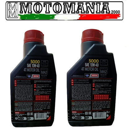 104054 OLIO MOTORE  MOTUL  5000 10W40 4T - 2L  *