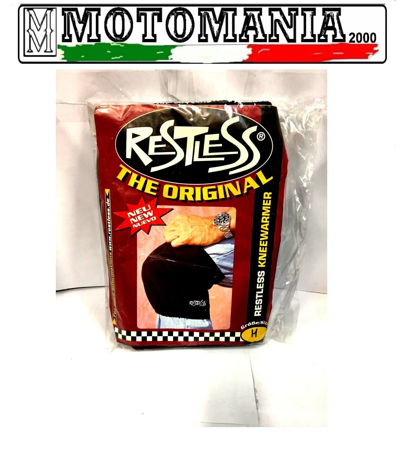 COPPIA GINOCCHIERE RESTLESS INTERNO IN PILE / TAGLIE M-L