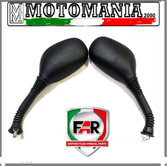 CP BLACK MIRRORS LEFT AND RIGHT FOR HONDA PANTHEON 125/150-FORESIGHT 250