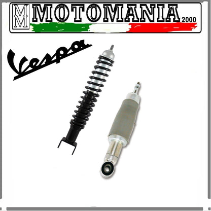 COPPIA AMMORTIZZATORI ANTERIORE E POSTERIORE PIAGGIO VESPA 50-125cc 1967/1982