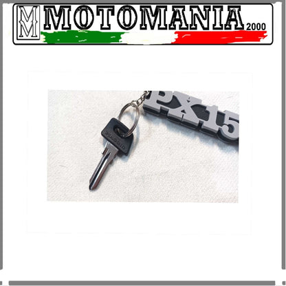CHIAVE  VERGINE ORIGINALE PIAGGIO  PIU PORTACHIAVI VESPA PX 150