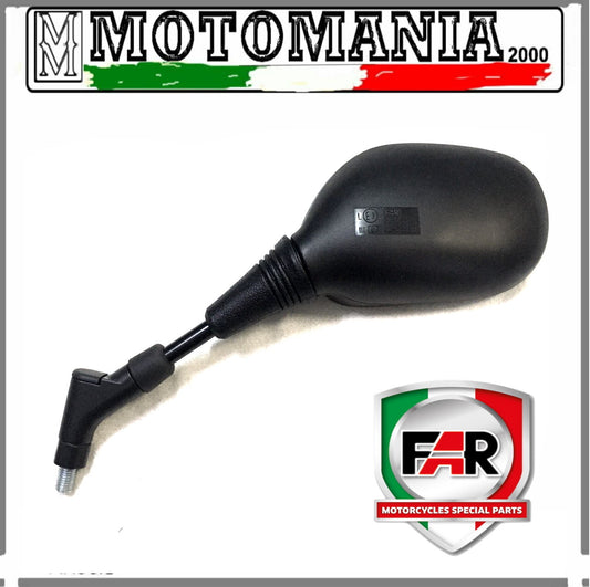 SPECCHIO RETROVISORE SX NERO PER SUZUKI GSF 650 - BURGMAN 200  - XT 660 GSX 1300