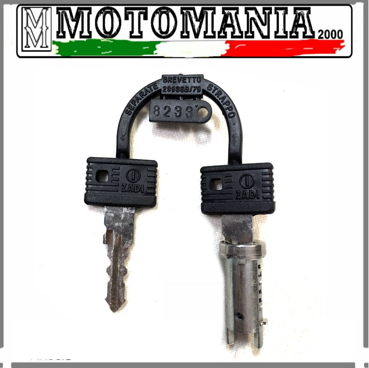 VESPA FL,HP 50-125 CILINDRETTO ACCENSIONE CON CHIAVE SELLA ZADI