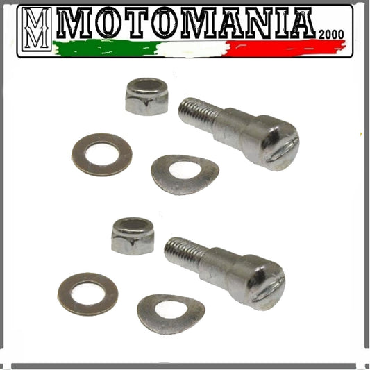 5025 COPPIA VITI T.C(A TAGLIO) CON DADI + RONDELLE FISSA LEVE FRENO E FRIZIONE *