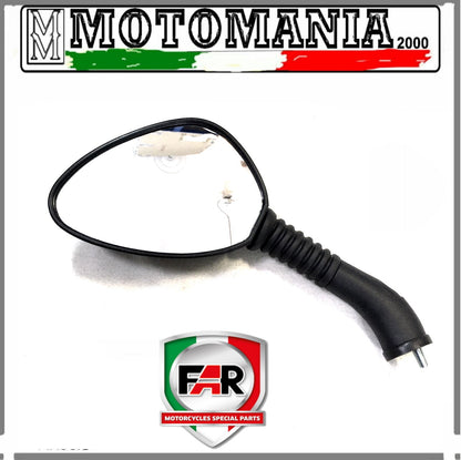 SPECCHIO RETROVISORE NERO SX PER HONDA FORESIGHT 250 PRIMA SERIE