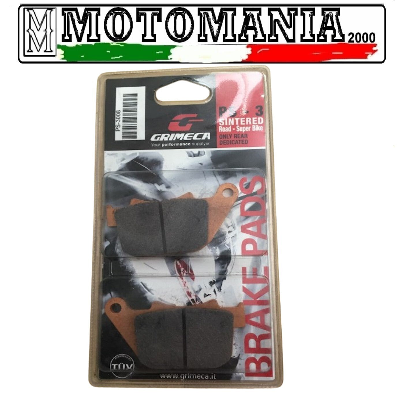 PS-3008 GRIMECA BRAKE PADS POSTER HARLEY DAVIDSON XL SPORTSTER 883 *