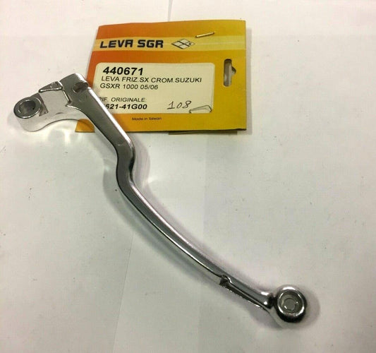 SGR 440671 LEVA FRIZIONE SX CROMATA SUZUKI GSXR 1000 ANNO 2005-2011