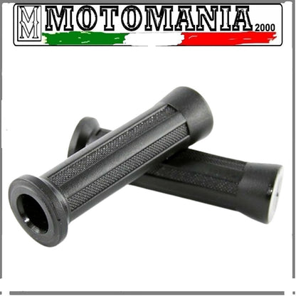 184160090  COPPIA MANOPOLE NERE  PER PIAGGIO VESPA PK 50CC  *