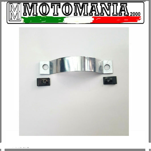 STAFFA 15/DECIMI ZINCATA + PIASTRINE  X NASELLO SCUDO VESPA 50 SPECIAL 90 - 125