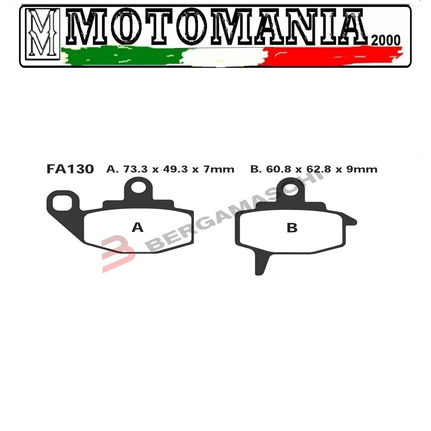 R1213000 PASTIGLIE FRENO ANTERIORE KAWASAKI KLR 650  *