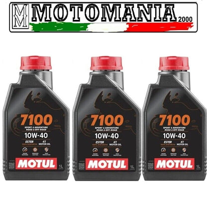 104091  OLIO MOTORE MOTUL  7100 10W40 4T - 3L  *