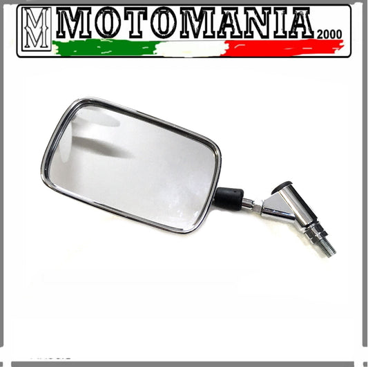 CHROME RIGHT REARVIEW MIRROR FOR CAFE RACER -0190 FAR