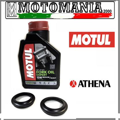 KIT PARAOLI + OLIO FORCELLA MOTUL 15W HONDA VTX 1300 R -RETRO -07 40X54,5/59X15