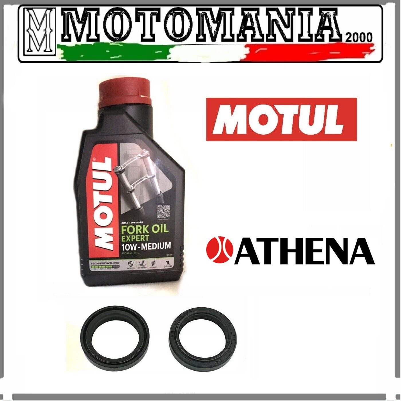 KIT PARAOLI 33x45x8/10,5+OLIO MOTUL 10W HONDA SH i 125-150/YAMAHA YP MAJESTY 250
